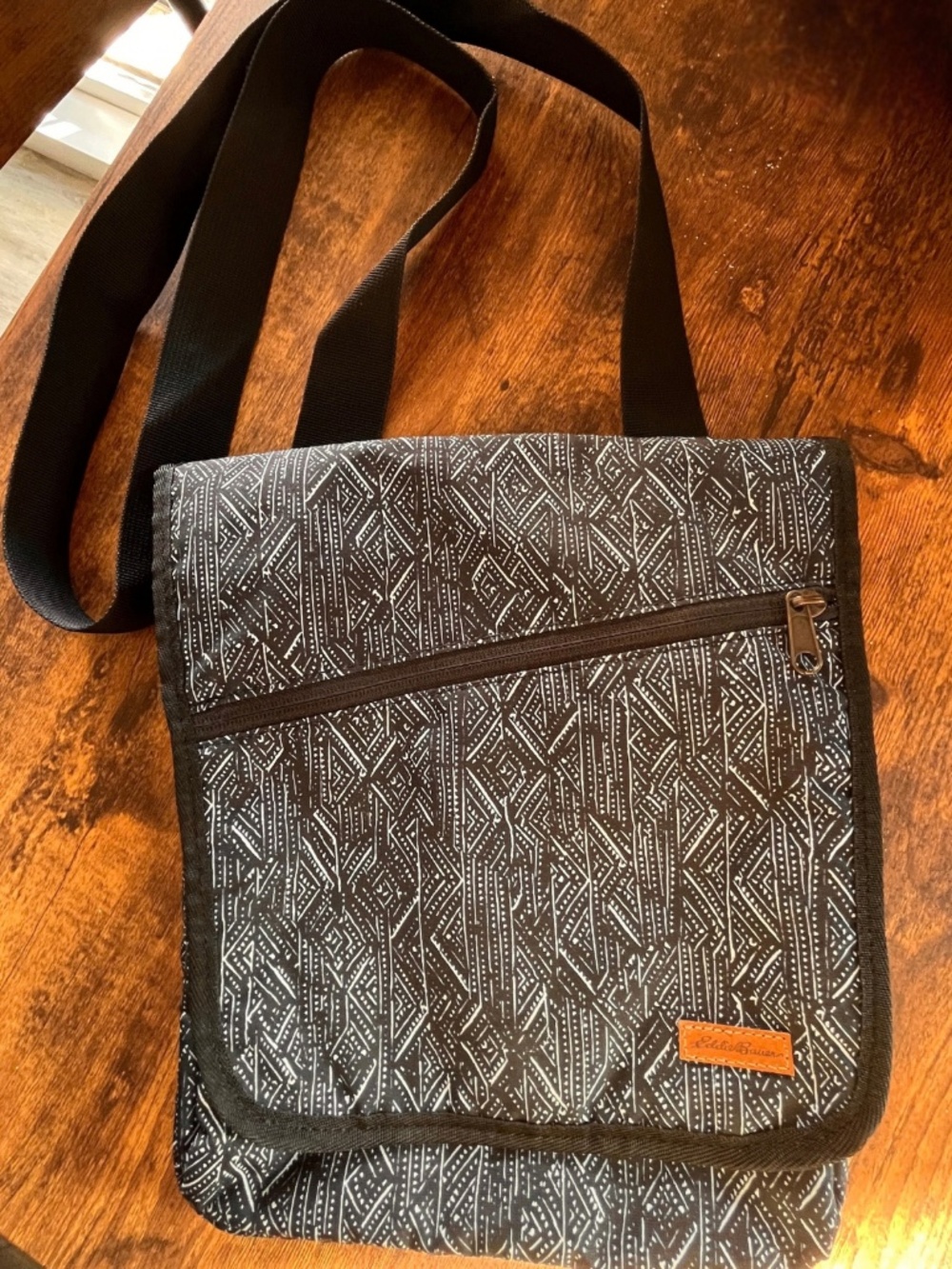 Eddie Bauer Padded Tablet / Travel Crossbody Bag